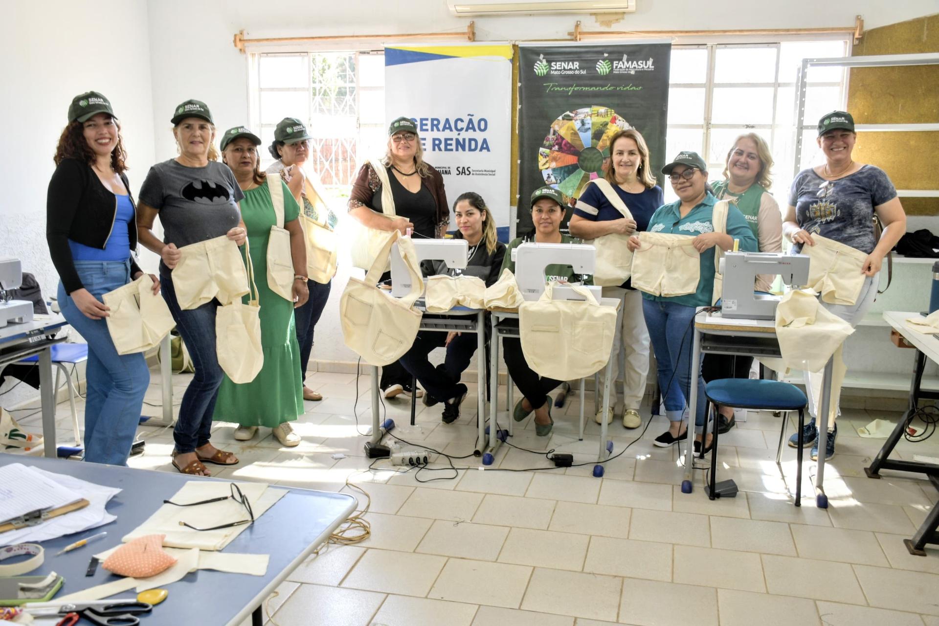 Prefeitura forma mais uma turma no Curso Básico de Corte Costura em Aquidauana