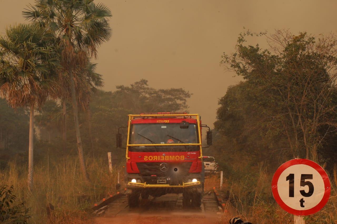 Bombeiros de MS mantém ações de controle, monitoramento e rescaldo no Pantanal