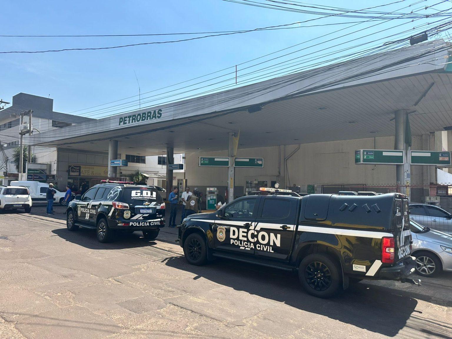 Gerente de posto de gasolina foi preso por fraude em medidor de gás