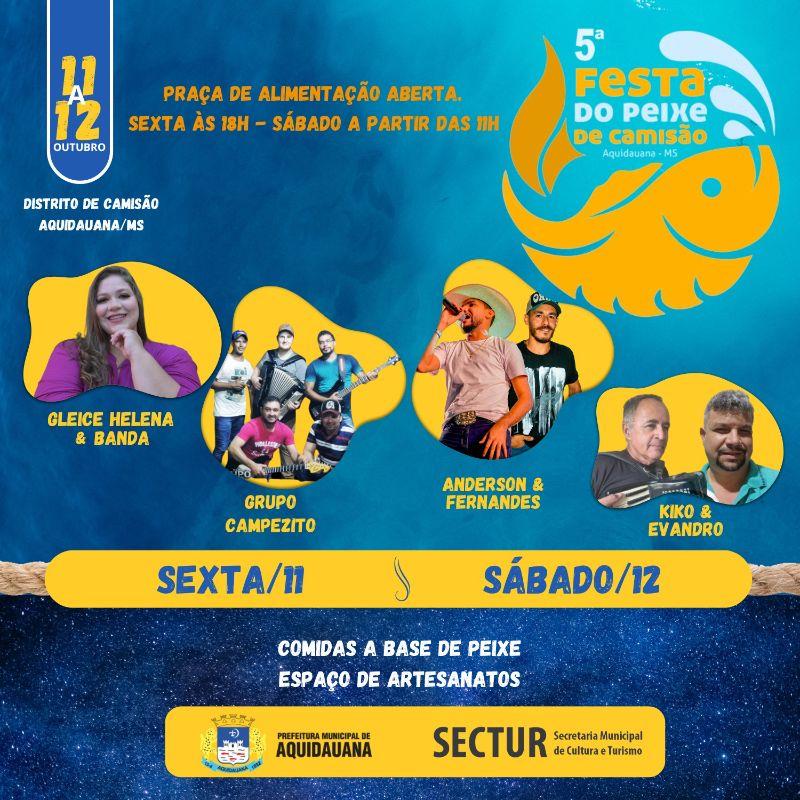 Festa do peixe começa amanhã no Distrito de Camisão