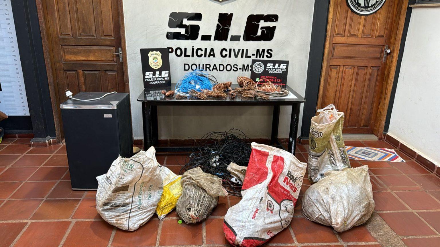 Polícia prende suspeitos de furto de fios que deixaram mais de 30 mil pessoas sem água
