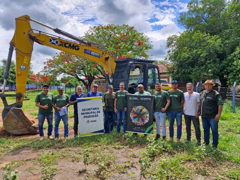 Prefeitura de Aquidauana oferece curso gratuito de operador de escavadeira hidráulica