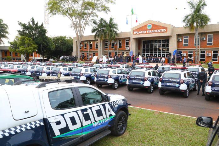 Operação Boas Festas” da PMMS tem início com a entrega de 70 novas viaturas