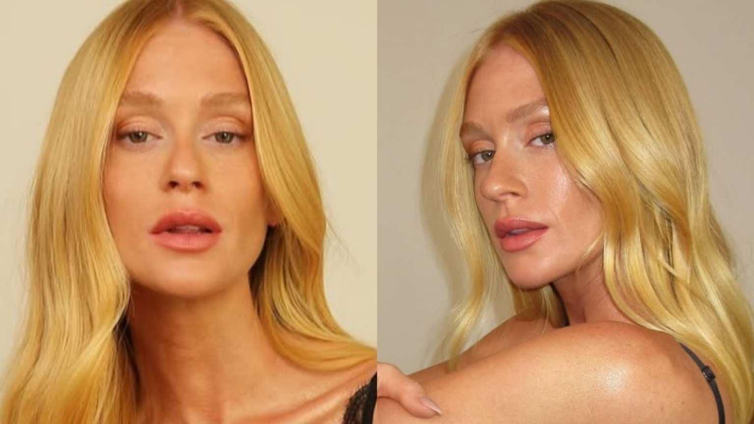 Marina Ruy Barbosa abandona os fios ruivos e adota visual loiro: 'Início de uma nova era'