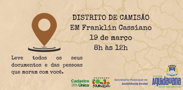 Ação Social em Camisão: Cadastro Único e Bolsa Família têm atendimento especial