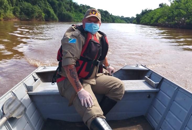 Corpo é encontrado por pescadores no Rio Aquidauana