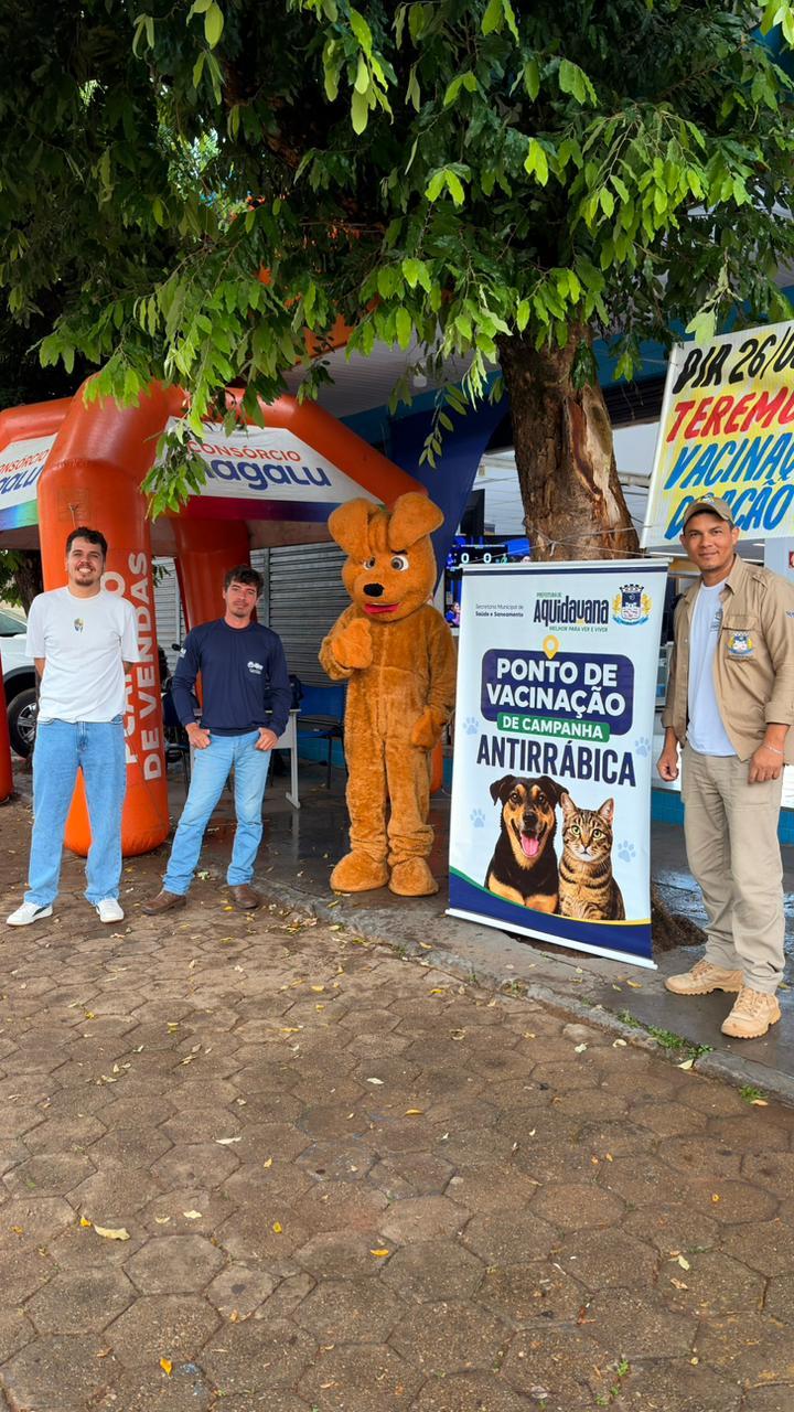 Aquidauana realiza ação de conscientização e prevenção aos maus-tratos contra animais
